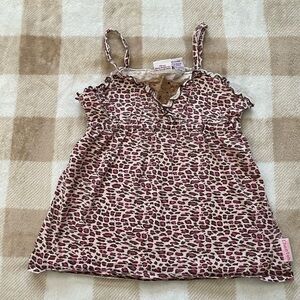 Disney Pink Leopard Print Camisole Cheetah Girls size medium